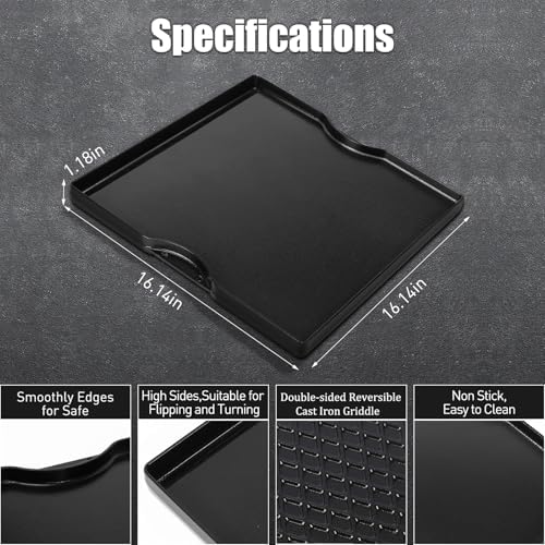 Grill Griddle for Weber Genesis 300 & 400 Series - Image 2