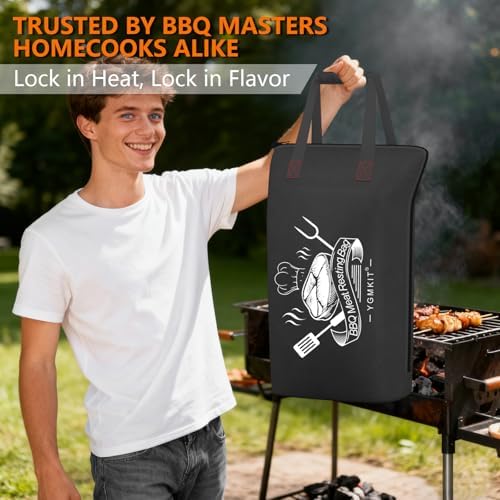 BBQ Blanket for Resting Meat, Reusable Smoker Meat Resting Blanket, Smoker - Image 6