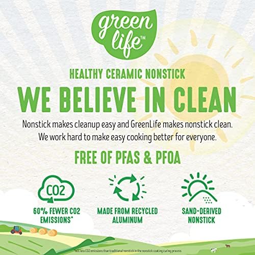 GreenLife 11” Healthy Ceramic Nonstick Grill Pan - Image 3