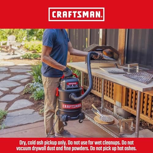 CRAFTSMAN CMXEVBE17050 5 Gallon 7.8 Amp Ash and Grilling Vacuum - Image 5