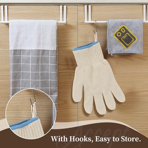 Heat Resistant Oven Gloves, Ove Glove BBQ Gloves Heat Resistant Cooking Oven - Image 3