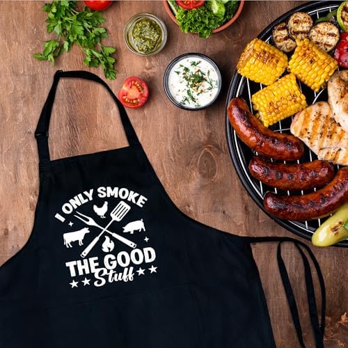 Funny Aprons For Men, Father's Fathers Day Kitchen Gifts For Dad Father Daddy - Image 4