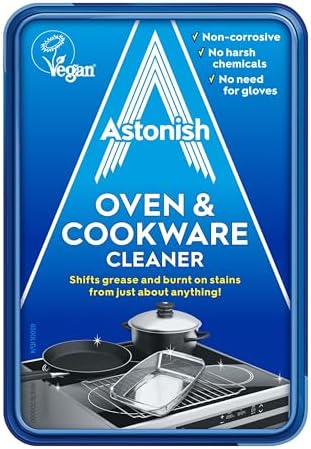 Astonish Oven & Cookware Cleaning Paste, Grease Remover 5.3oz Tub by Astonish