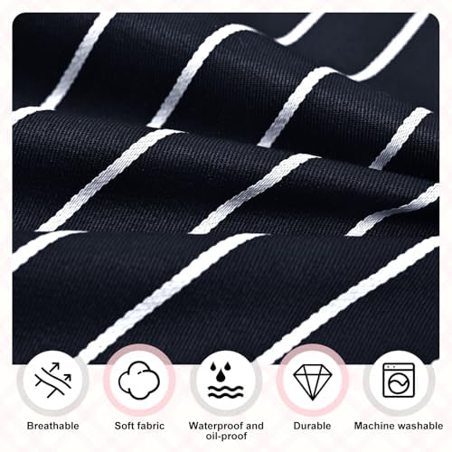 2Pack Adjustable Kitchen Apron for Women Men - Image 4