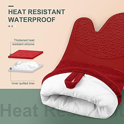 Silicone Oven Mitts - Image 2