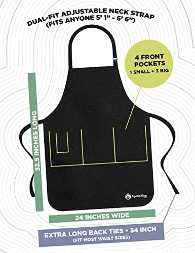 ApronMen - Funny Apron For Men - BBQ Gifts for Men & Unique Gifts for Fathers - - Image 7