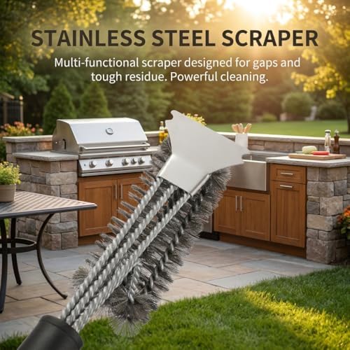 Grill Brush and Scraper - Image 2