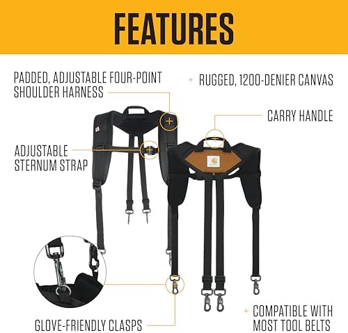 Carhartt Station Tool Belt Suspender Carhartt Brown - Image 3