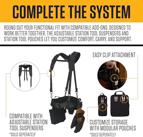 Carhartt Station Adjustable Tool Belt Carhartt Brown - Image 4