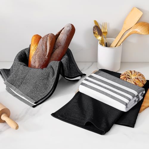 Homaxy Cotton 380 GSM Premium Kitchen Towels, 9 Pack - Image 6