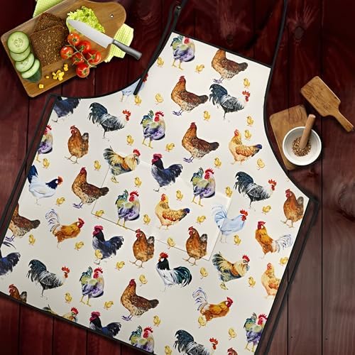 Chicken Kitchen Cooking Apron - Image 5