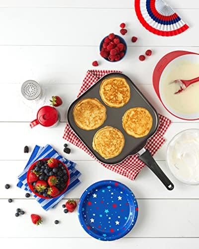 GoodCook 11-Inch Square Griddle Pan, Nonstick Aluminum Frying Pan, Even Heating - Image 5