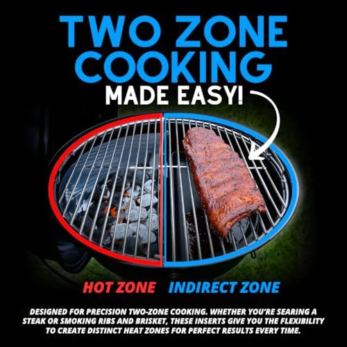 SnS Grills Slow ’N Sear Charcoal Basket Insert - Image 5