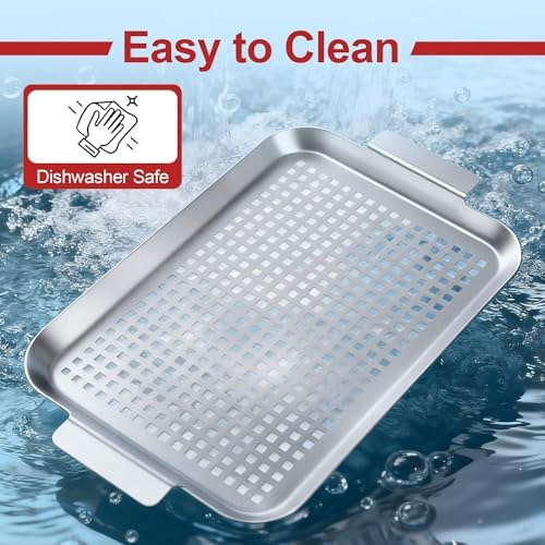 Grill Pan Set of 2, Grill Topper - Image 5