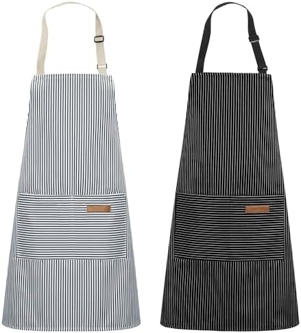Syntus Apron for Men Women, Adjustable Cooking Kitchen Apron by Syntus
