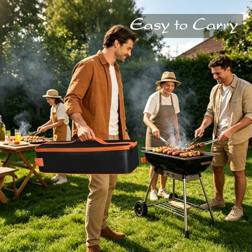 Grill Tool Storage Bag for Outdoor Barbecue, 20 in - Image 6