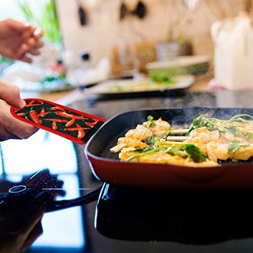 Evoio Cast Iron Skillet Pot Pan Hot Handle Covers - Image 4