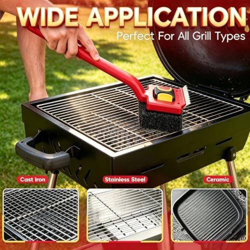 Steam Grill Brush, Bristle-Free BBQ Grill Cleaning Brush - Image 5