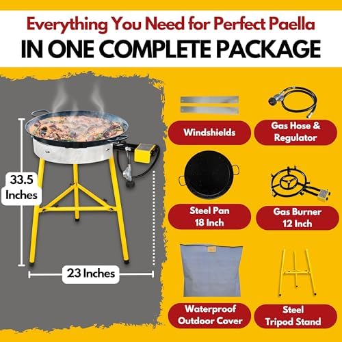 Paelluxe Paella Burner Stand & Regulator Set - Image 2