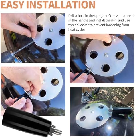 Grill Vent Cool Touch Damper Handle Fit - Image 3