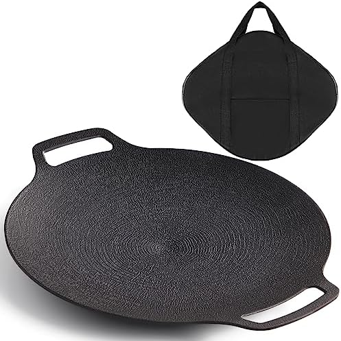 Korean Grill Pan with Nonstick 6-Layer Coating, Compatible by Sanbege