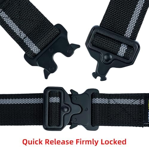 MELOTOUGH Quick Release Work Belt 1.5 Inch Web Work Tool Belt - Image 4
