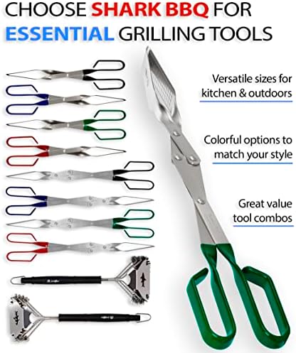 Grill Tongs - 17 inch. Professional steak grilling utensil. Long-reach Barbeque - Image 4