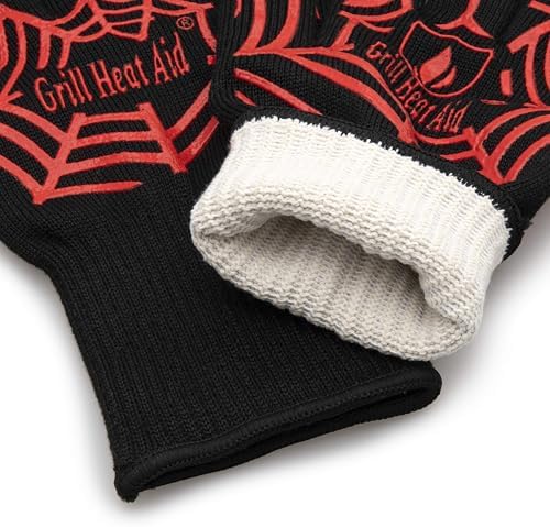 GRILL HEAT AID Grill Gloves Heat Proof - Image 6