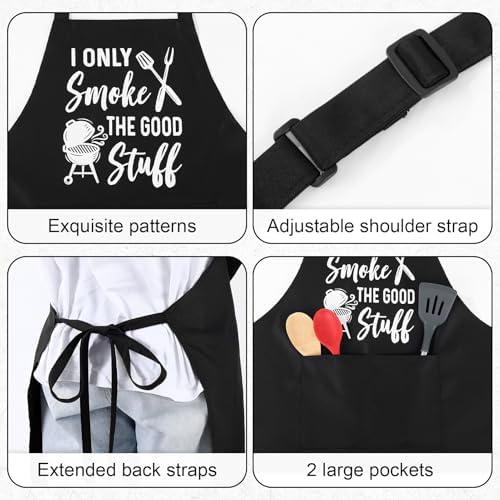 Funny Aprons for Men, Professional Kitchen Cooking Aprons - Image 4