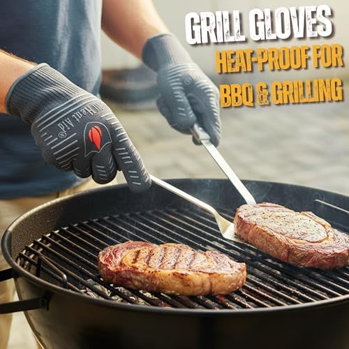 GRILL HEAT AID Grill Gloves Heat Proof - Image 2