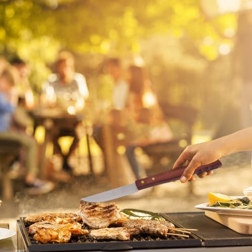 BBQ Grill Utensils Set with Stainless Steel Tools, Apron and Storage Bag - Image 4
