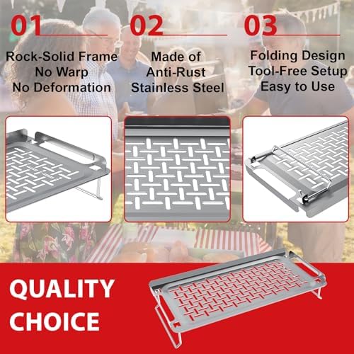 DELSbbq Universal Griddle Warming Rack - Image 3