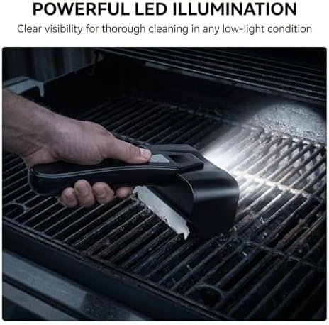 Electric Grill Brush, Rechargeable BBQ Cleaner - Image 6