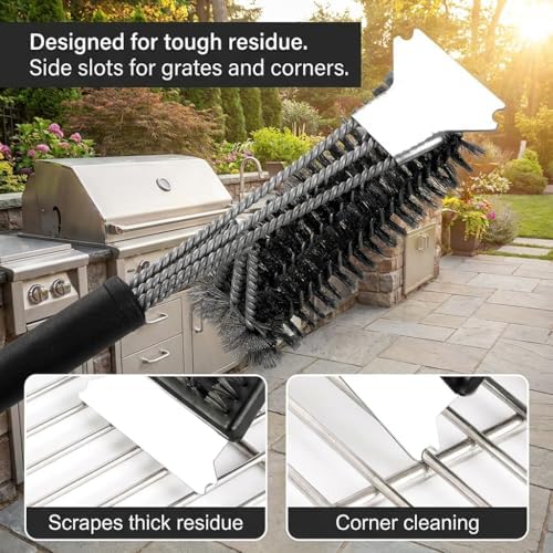 Grill Brush and Scraper - Image 7