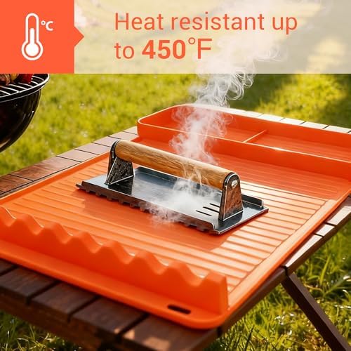 Silicone Grill Mat for Blackstone Griddles 2 Pack - Image 5
