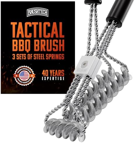 BRUSHTECH Tactical Safety Grill Brush by Brushtech