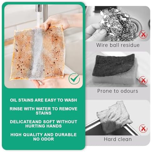 Multipurpose Non Scratch Wire Dishcloth - Image 4