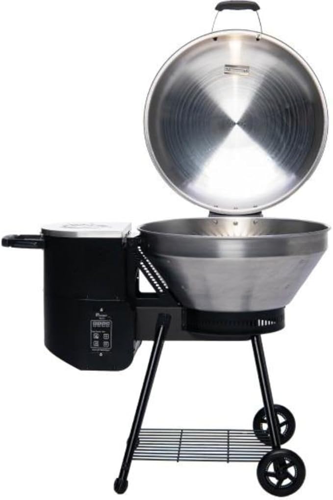 recteq Pellet Grill RT-B380 Bullseye + BBQ Master Bundle, Outdoor, and Electric Pellet Smoker Grill, Electric Smokers, Uses 100% Wood Pellets for Ribs, Brisket, Chicken, Sear, Smoke