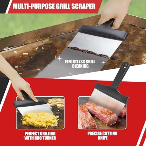 Griddle Cleaning Kit for Blackstone, Scour Pads, Grill Brush 18Pcs - Image 3