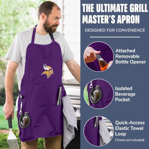 Team Sports America NFL Ultimate Grilling Apron - Image 5