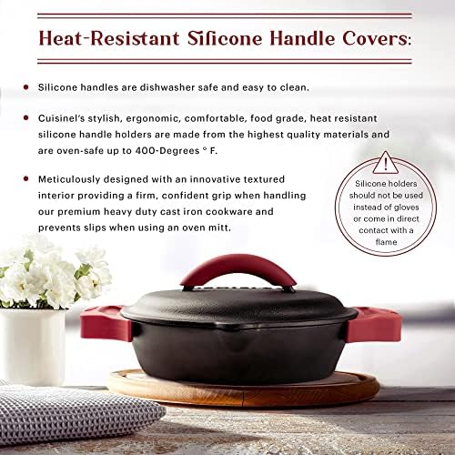 Cast Iron Skillet + Cast Iron Lid Set - Image 6