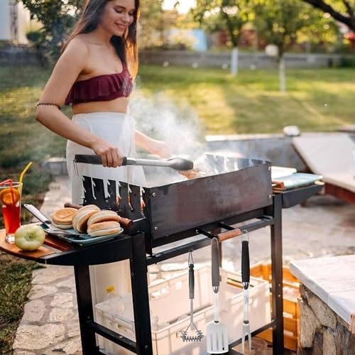 Commercial Grade Barbecue Tongs Stainless Steel 17-Inch Extra Long Heavy Duty - Image 6