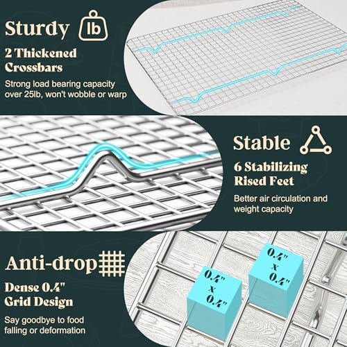 Cooling Racks for Cooking and Baking - Image 6