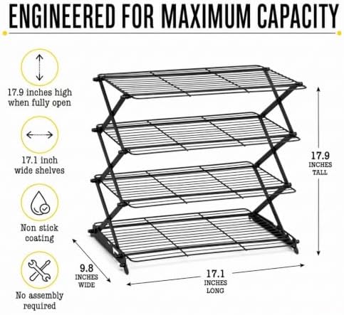 Checkered Chef Collapsible Cooling Racks - Image 5