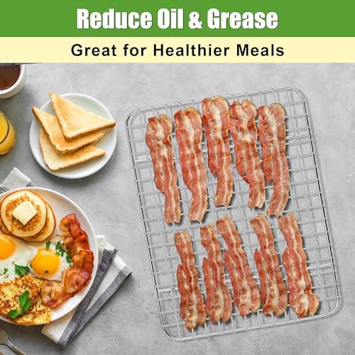 Homikit Stainless Steel Cooling Rack Set - Image 4