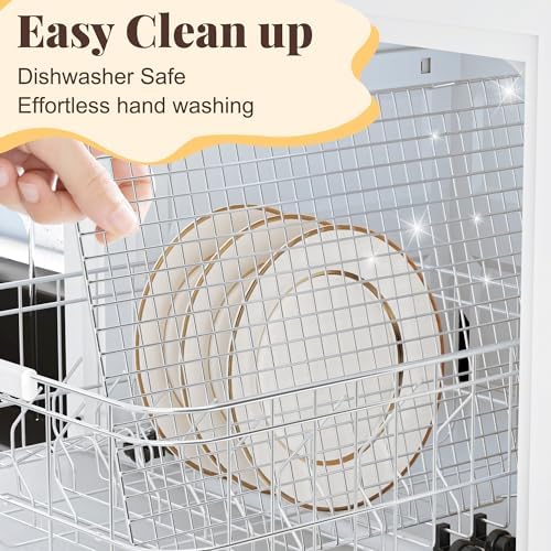 2 PCS Grid Wire Baking Cooling Racks, 11.65" x 16.85" - Image 4