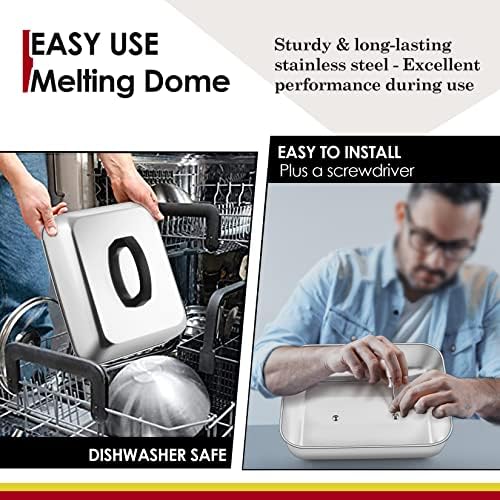 9” Griddle Basting Cover - Image 7