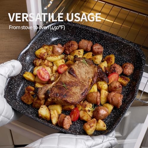 BECIGAR 24pcs Ceramic Pots and Pans Set, Nonstick Detachable Handle Cookware - Image 5