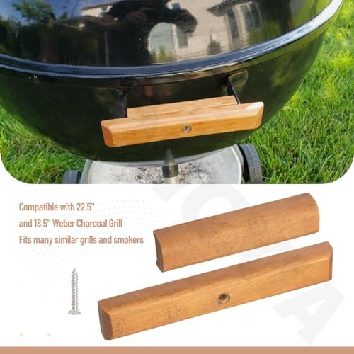 2 Pack Cherry Wood Replacement Handle - Image 3