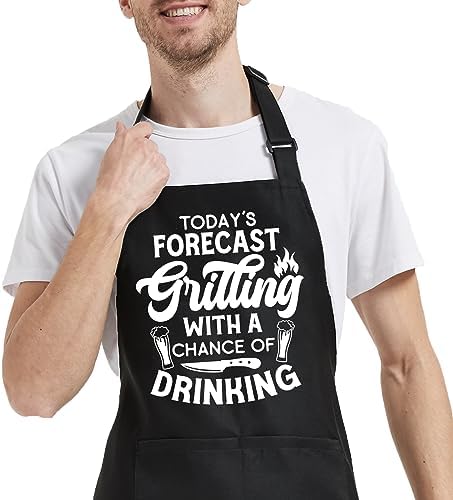 Funny Cooking Aprons for Women Men by OzosKeiw